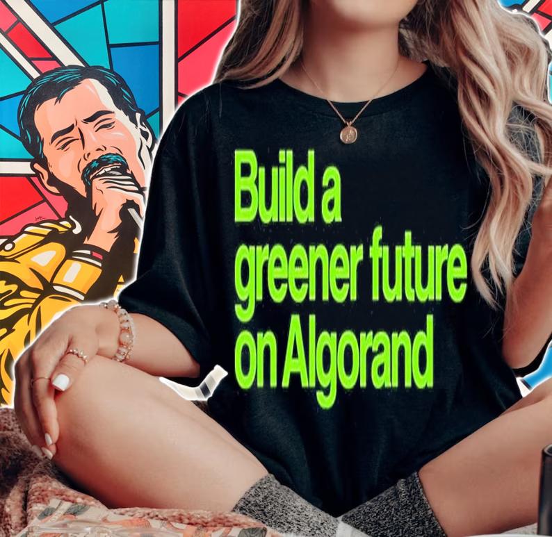 Build A Greener Future On Algorand T-Shirt t-shirt