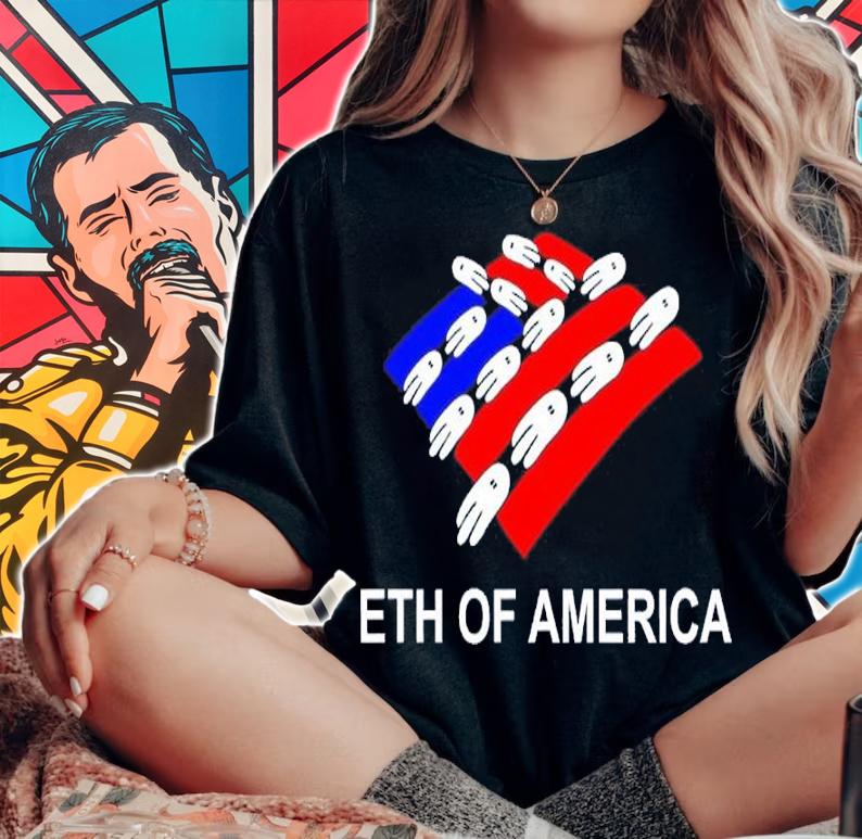 Blu Boy's NFT Eth Of America Shirt t-shirt