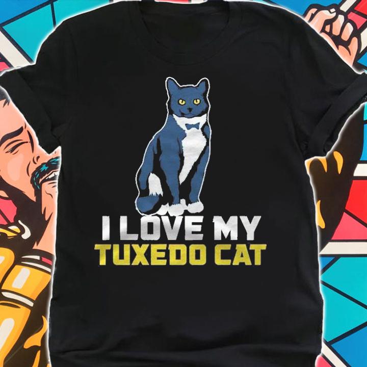 Business Suit Cat Black & White Kitten Lovers Pullover Shirt t-shirt