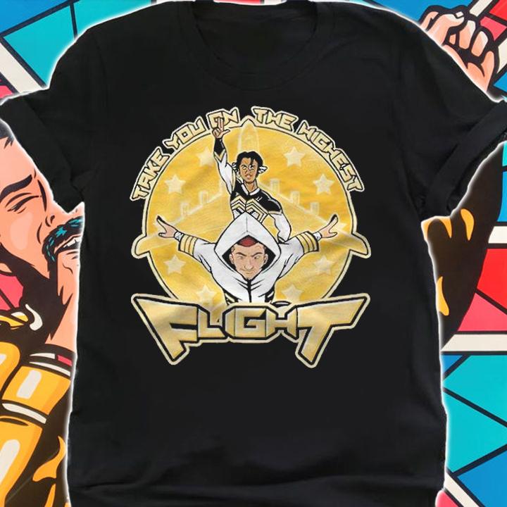 Lio Rush and Dante Martin take you on the highest flight T-shirt t-shirt shirt