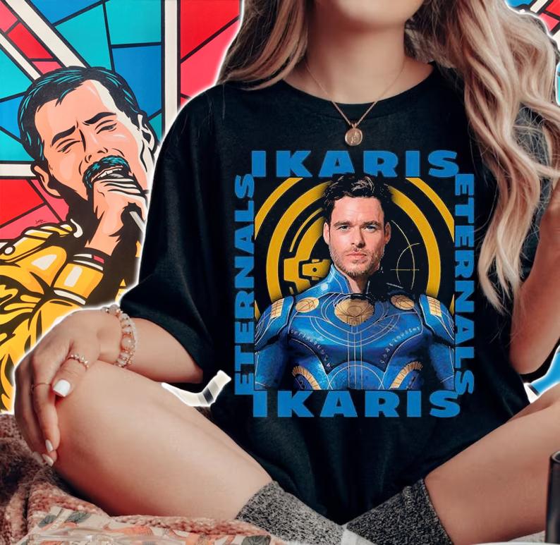 Marvel Eternals Ikaris Hero T-shirt t-shirt woman shirt