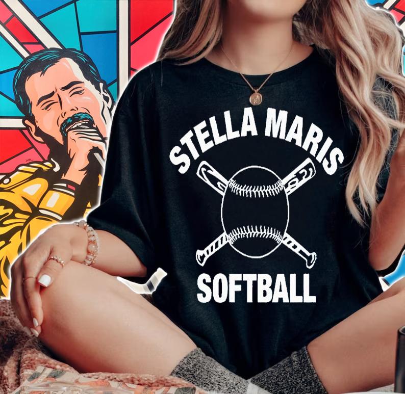 Stella Maris Softball T-shirt t-shirt woman shirt