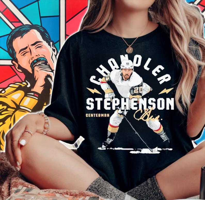 Chandler Stephenson Vegas Arc Hockey Shirt t-shirt woman shirt