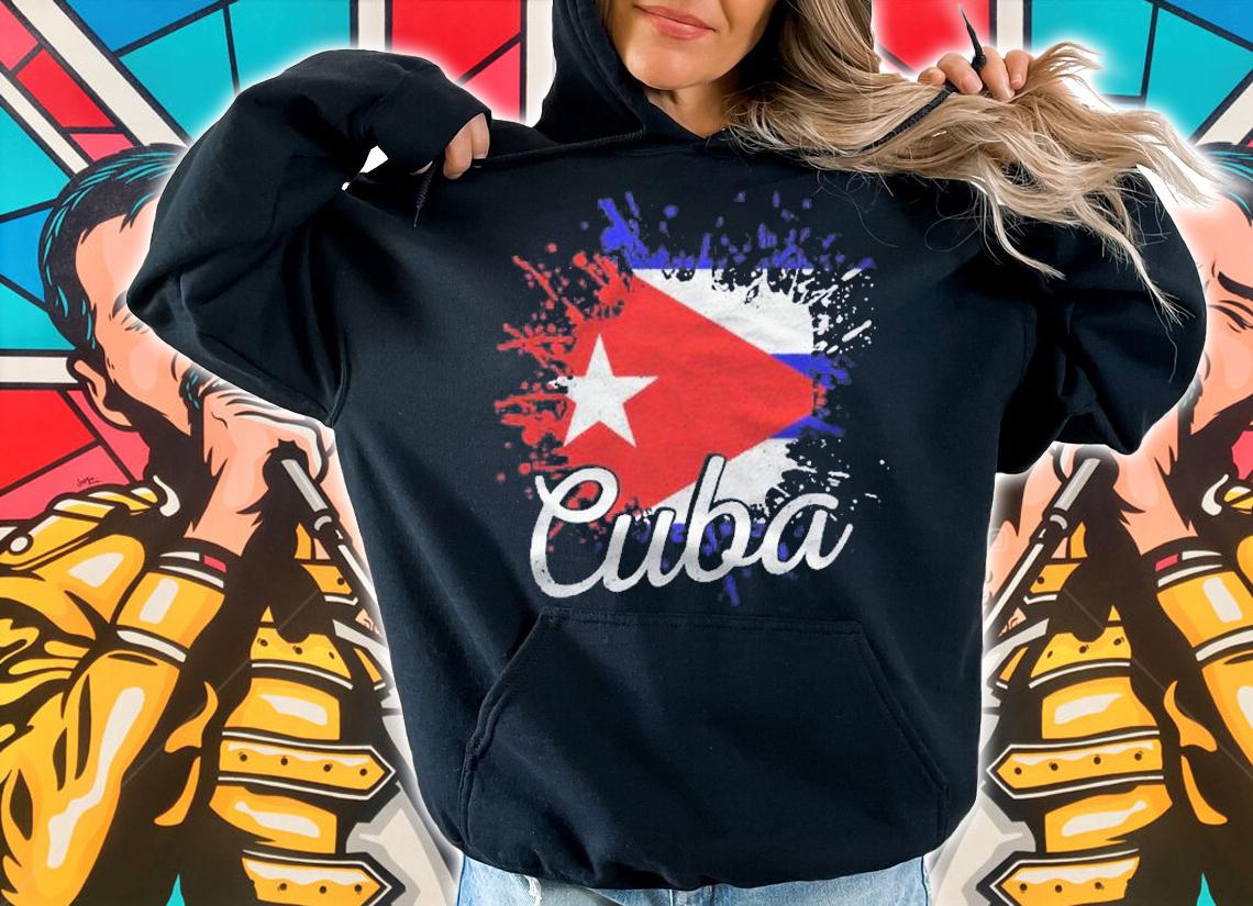 Cuba Patriotic Cuban Pride Flag Patriotic Cuba Raglan Baseball Shirt t-shirt