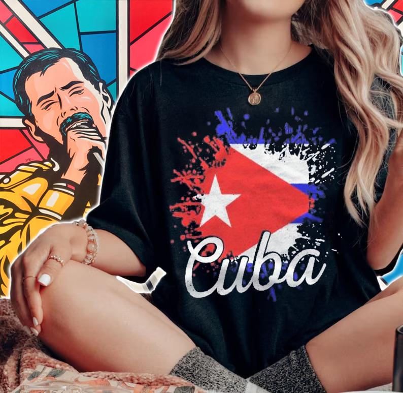 Cuba Patriotic Cuban Pride Flag Patriotic Cuba Raglan Baseball Shirt t-shirt