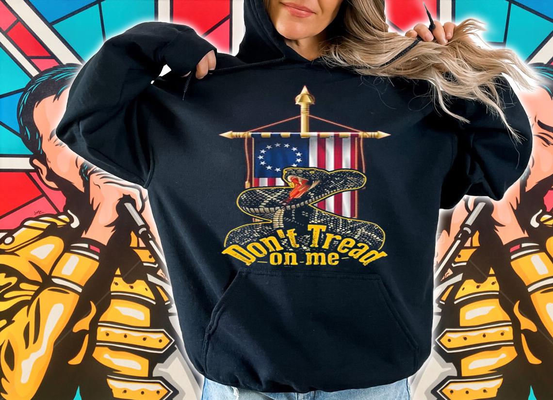 Don't Tread on me Betsy Ross Flag Vintage T-Shirt t-shirt