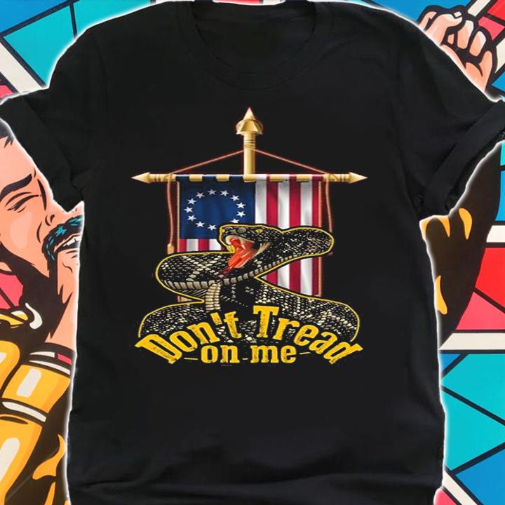 Don't Tread on me Betsy Ross Flag Vintage T-Shirt t-shirt