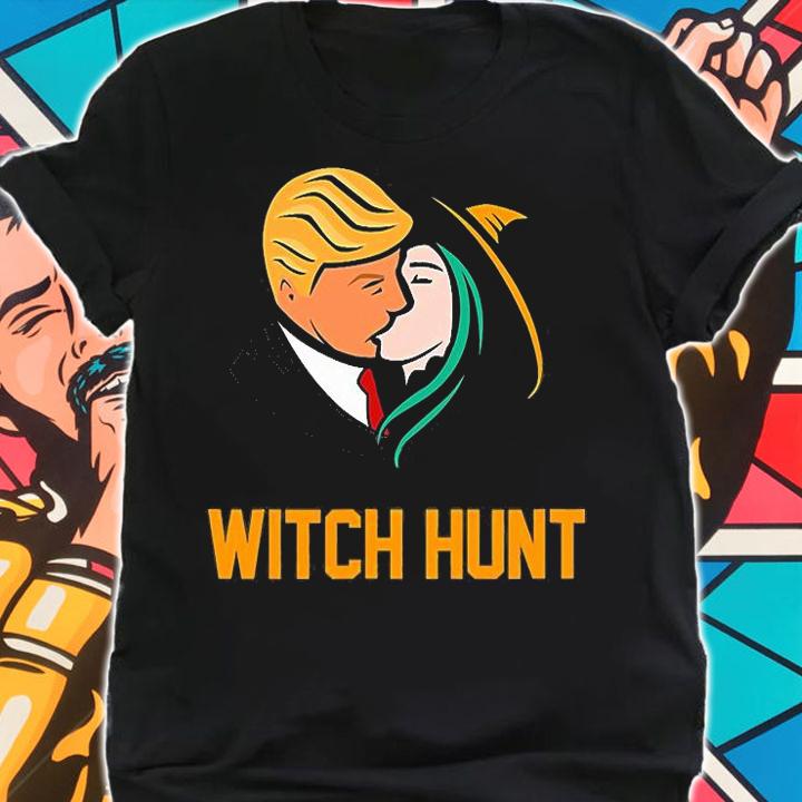 Halloween Funny Trump Witch Hunt Trump T-Shirt t-shirt shirt