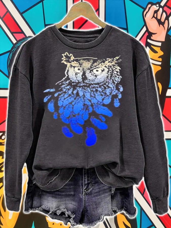 Owl Gift Bird Lovers Spirit Animal Owl T-Shirt t-shirt sweatshirt