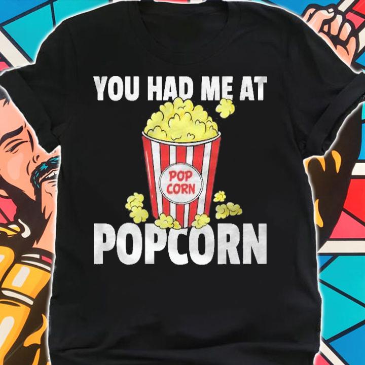Popcorn Gift Cinema Movie Snack Shirt t-shirt shirt