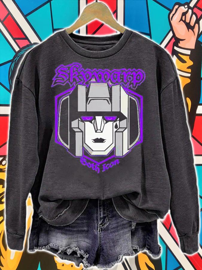 Skywarp Goth Icon Transformers T-Shirt t-shirt