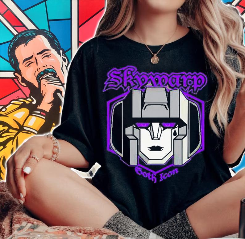 Skywarp Goth Icon Transformers T-Shirt t-shirt
