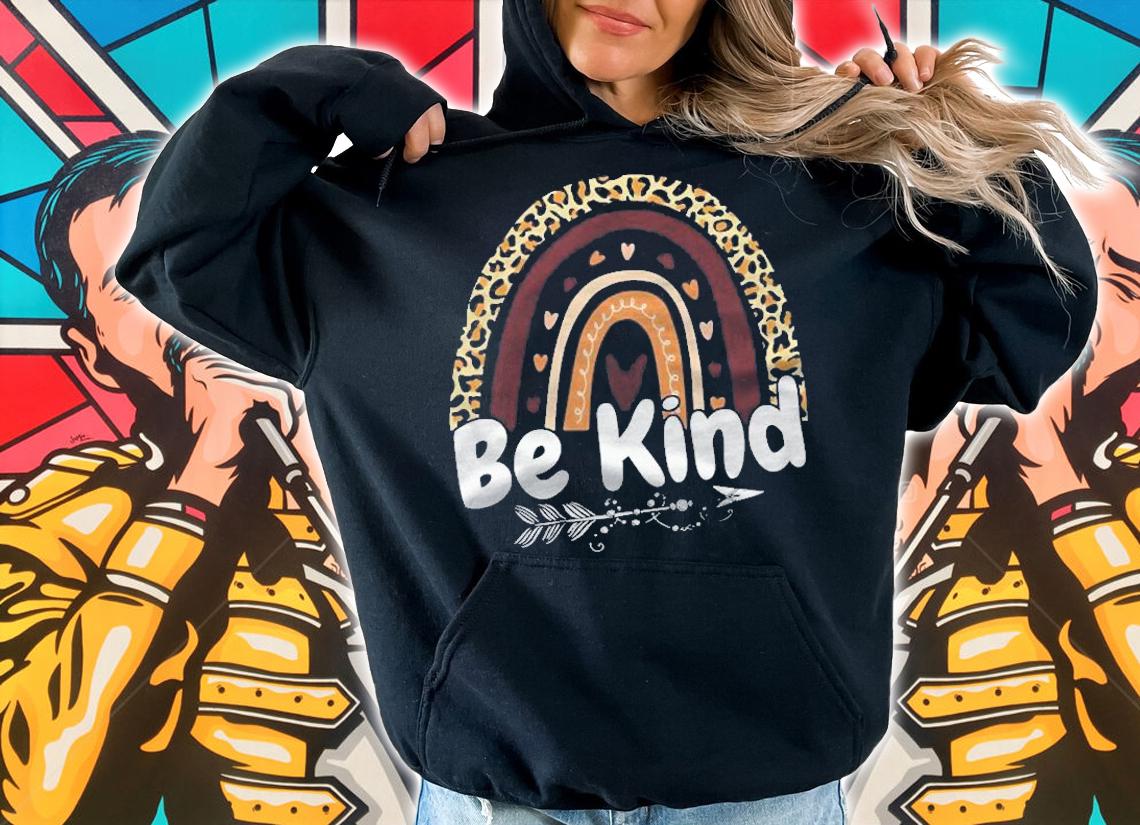 Unity Day Orange Tee Anti Bullying Leopard Rainbow Be Kind Shirt t-shirt