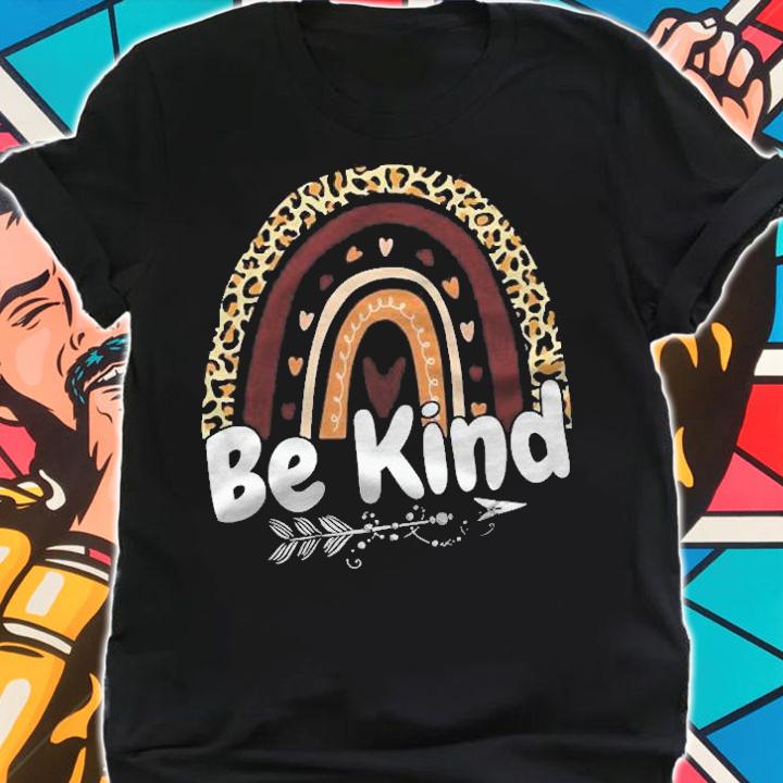 Unity Day Orange Tee Anti Bullying Leopard Rainbow Be Kind Shirt t-shirt