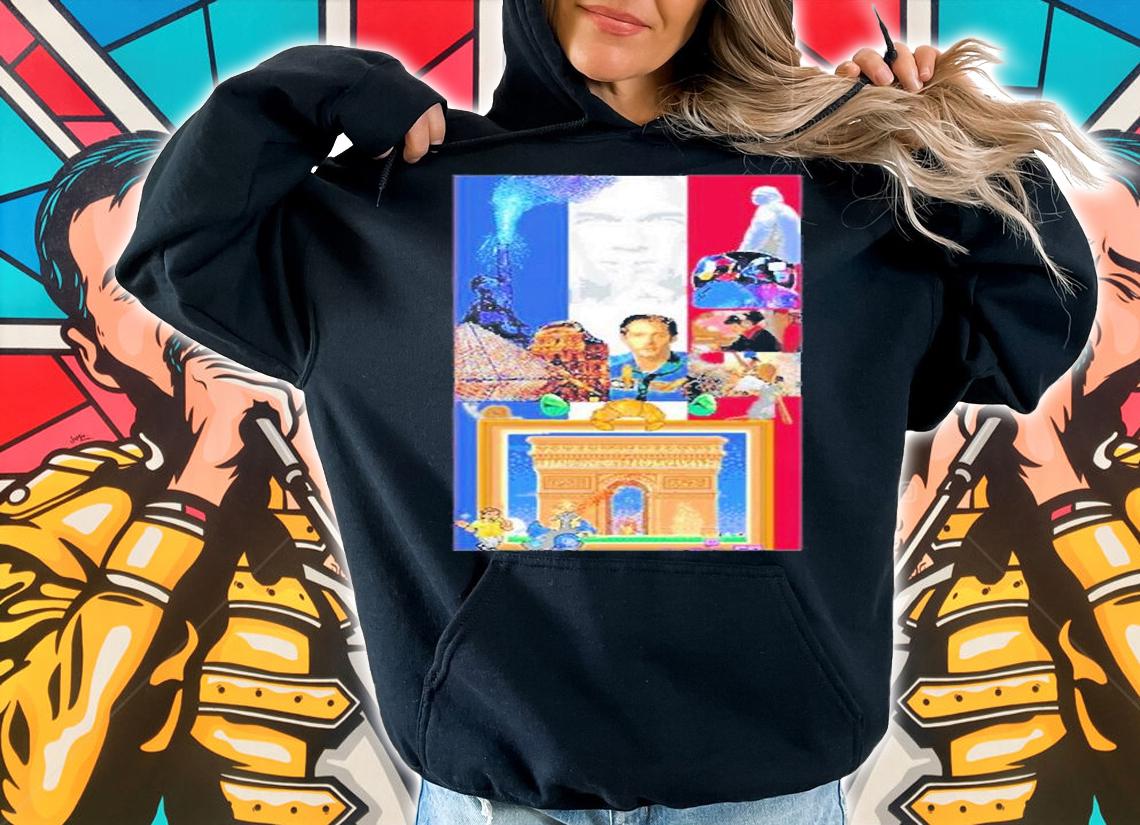 Lucaseyd France Place On Reddit Pixel T-Shirt t-shirt hoodie