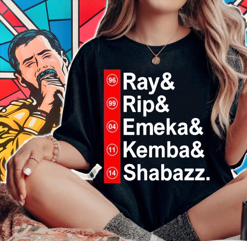 Ray Rip Emeka Kemba Shabazz T-Shirt t-shirt
