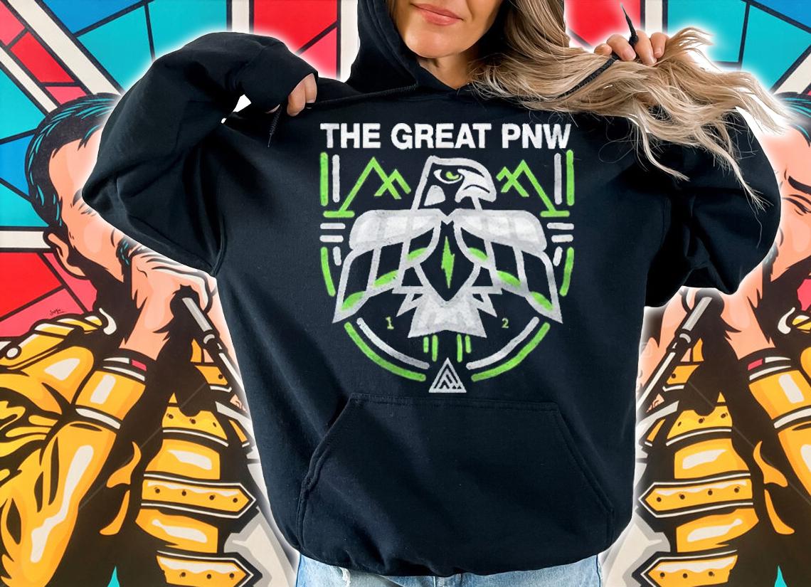 The Great Pnw Seattle Seahawks Hawk logo T-shirt t-shirt