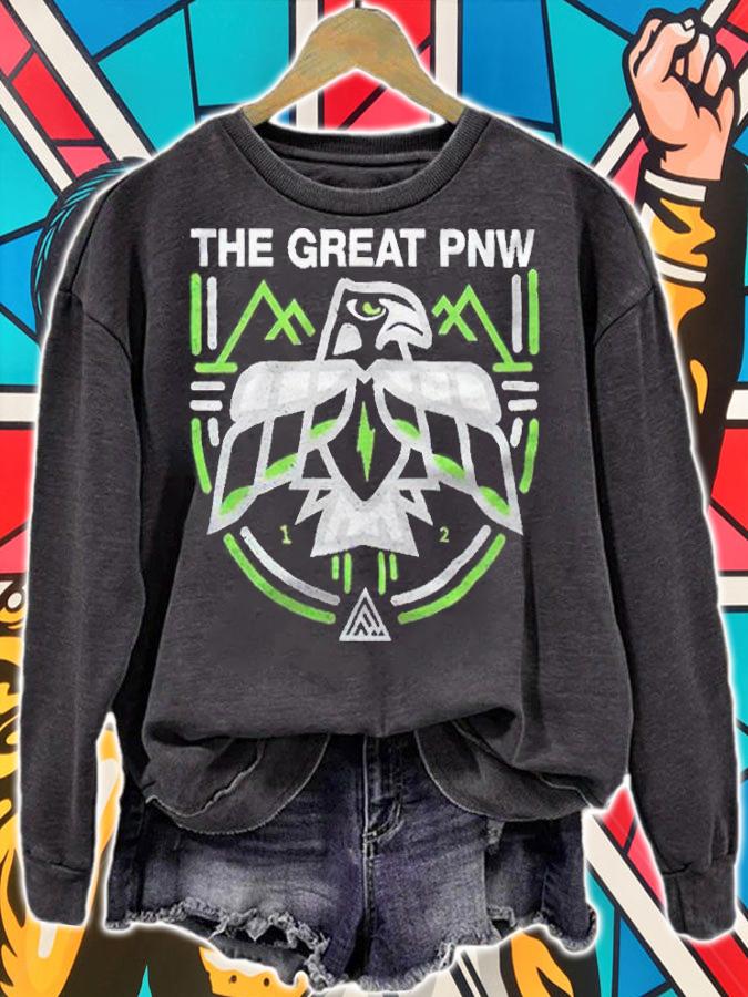The Great Pnw Seattle Seahawks Hawk logo T-shirt t-shirt