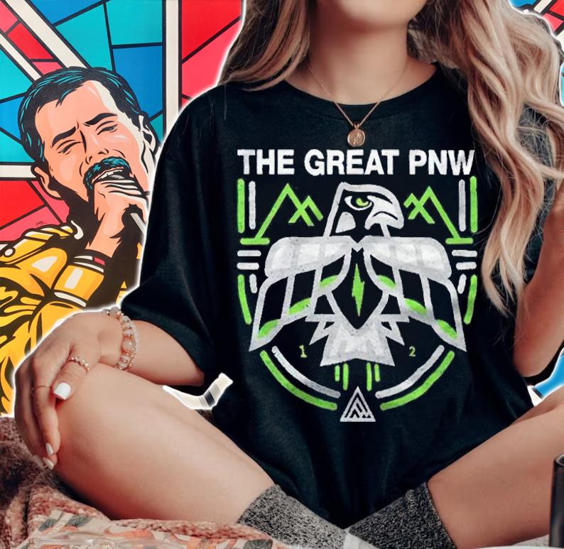 The Great Pnw Seattle Seahawks Hawk logo T-shirt t-shirt
