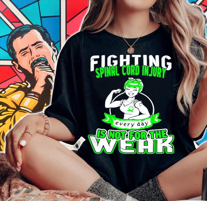 Fighting Spinal Cord Injury Everyday T-Shirt t-shirt