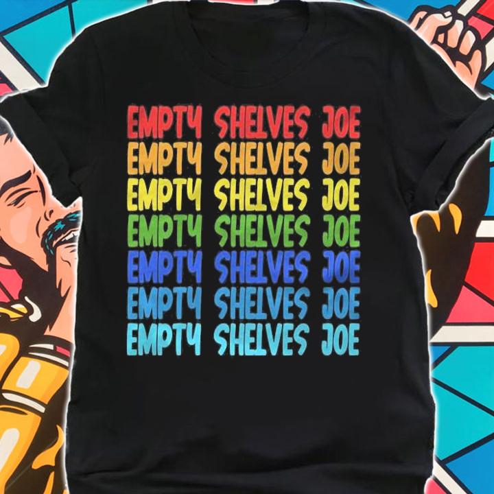 Hot empty Shelves Joe Retro Colorful T-Shirt t-shirt
