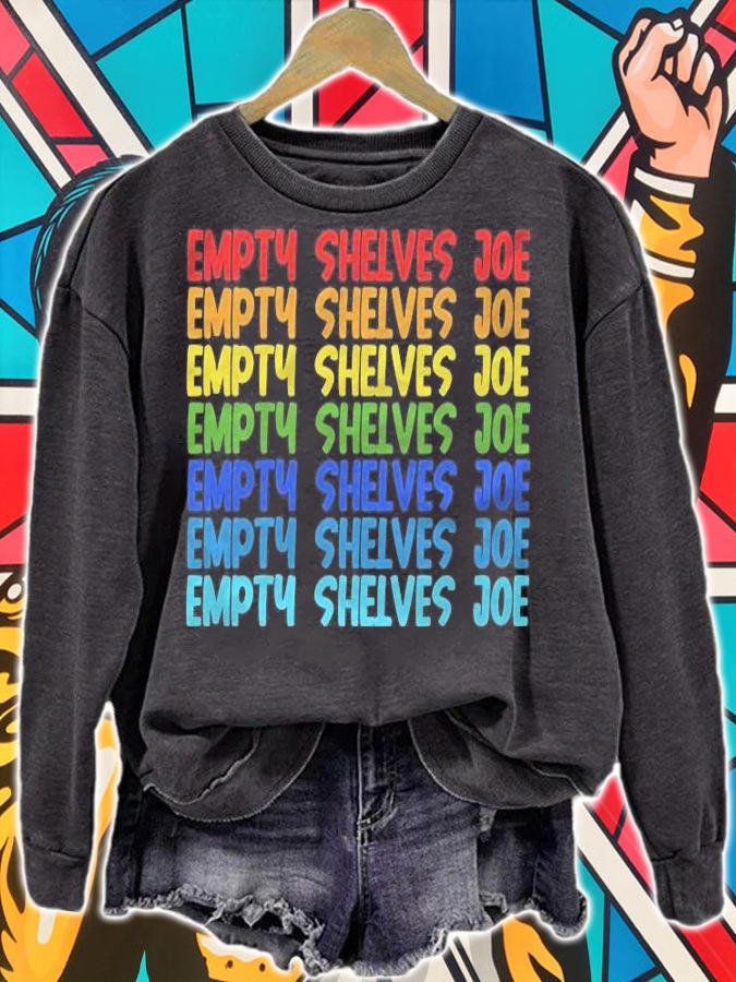 Hot empty Shelves Joe Retro Colorful T-Shirt t-shirt