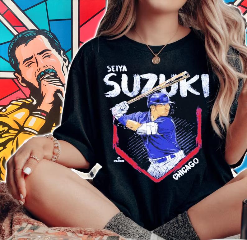 Seiya Suzuki Chicago C Baseball Shirt t-shirt