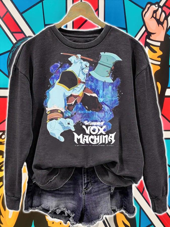 The Legend Of Vox Machina Grog Strongjaw With Axe T-Shirt t-shirt sweatshirt