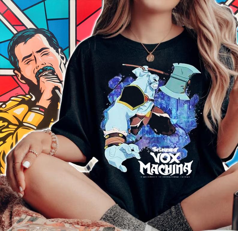 The Legend Of Vox Machina Grog Strongjaw With Axe T-Shirt t-shirt woman shirt