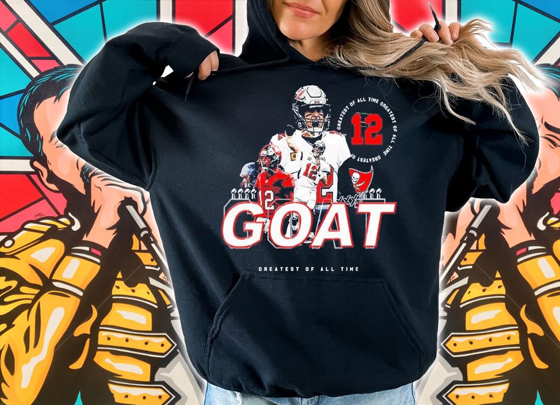 Tom Brady The Greatest Of All Time Aaron Rogers Patrick Mahomes NFL T-Shirt t-shirt hoodie