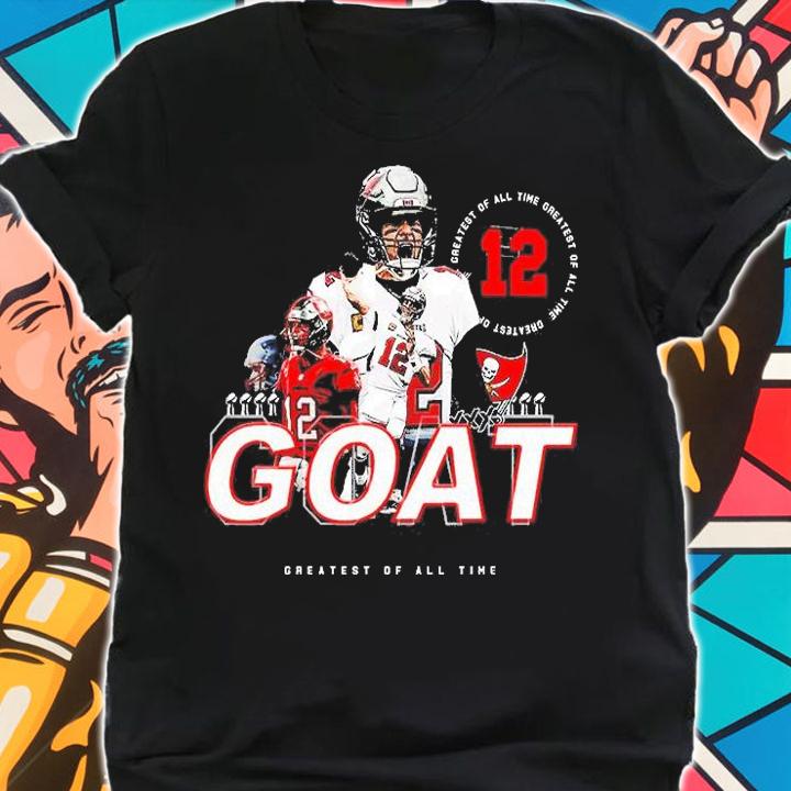 Tom Brady The Greatest Of All Time Aaron Rogers Patrick Mahomes NFL T-Shirt t-shirt shirt