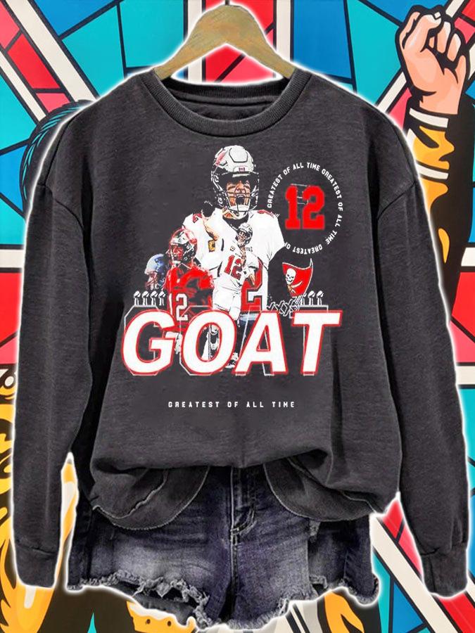 Tom Brady The Greatest Of All Time Aaron Rogers Patrick Mahomes NFL T-Shirt t-shirt sweatshirt