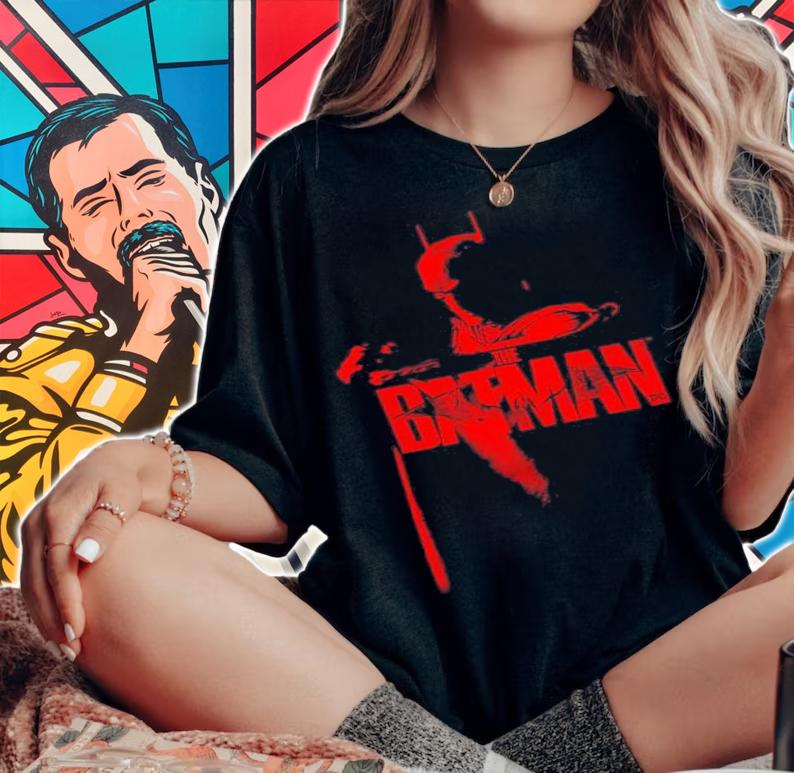 The Batman Red and Black shirt t-shirt woman shirt