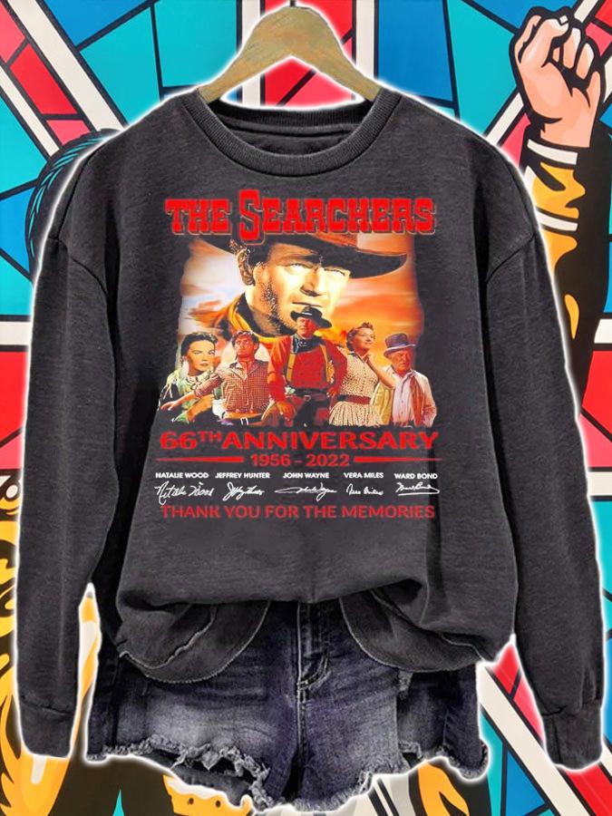 The Searchers 66th Anniversary 1956-2022 Signatures Thank You For The Memories Shirt t-shirt