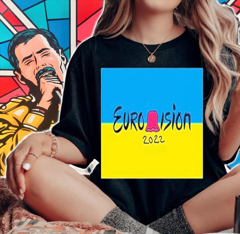 Ukraine Eurovision Champion 2022 T-Shirt t-shirt woman shirt