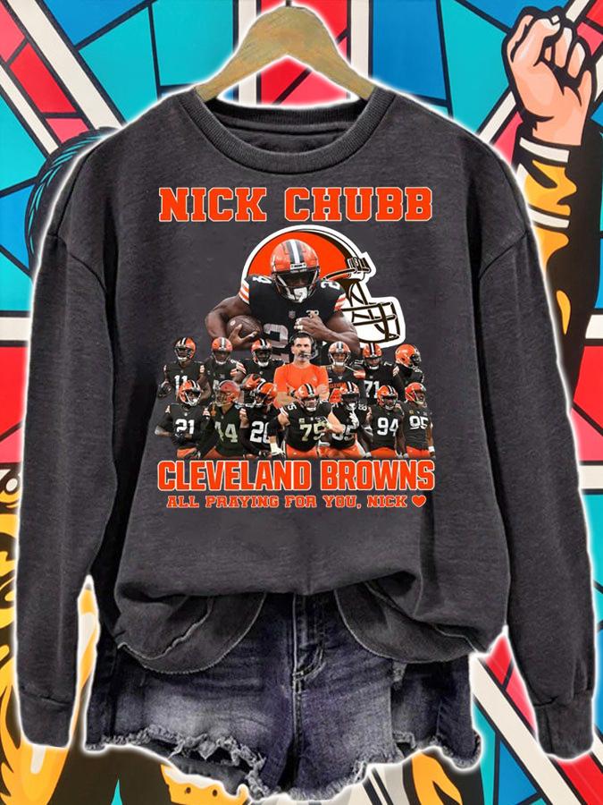 Cleveland Browns Nick Chubb All Praying For You Nick t-shirt