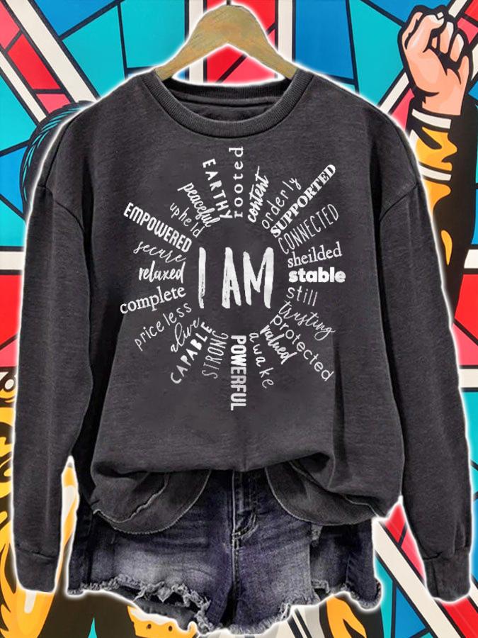 I Am Affirmations Root Chakra Shirt t-shirt sweatshirt