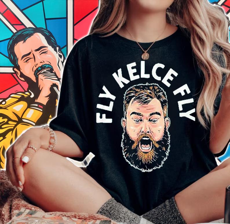 Jason Kelce Fly Kelce Fly T-Shirt t-shirt woman shirt