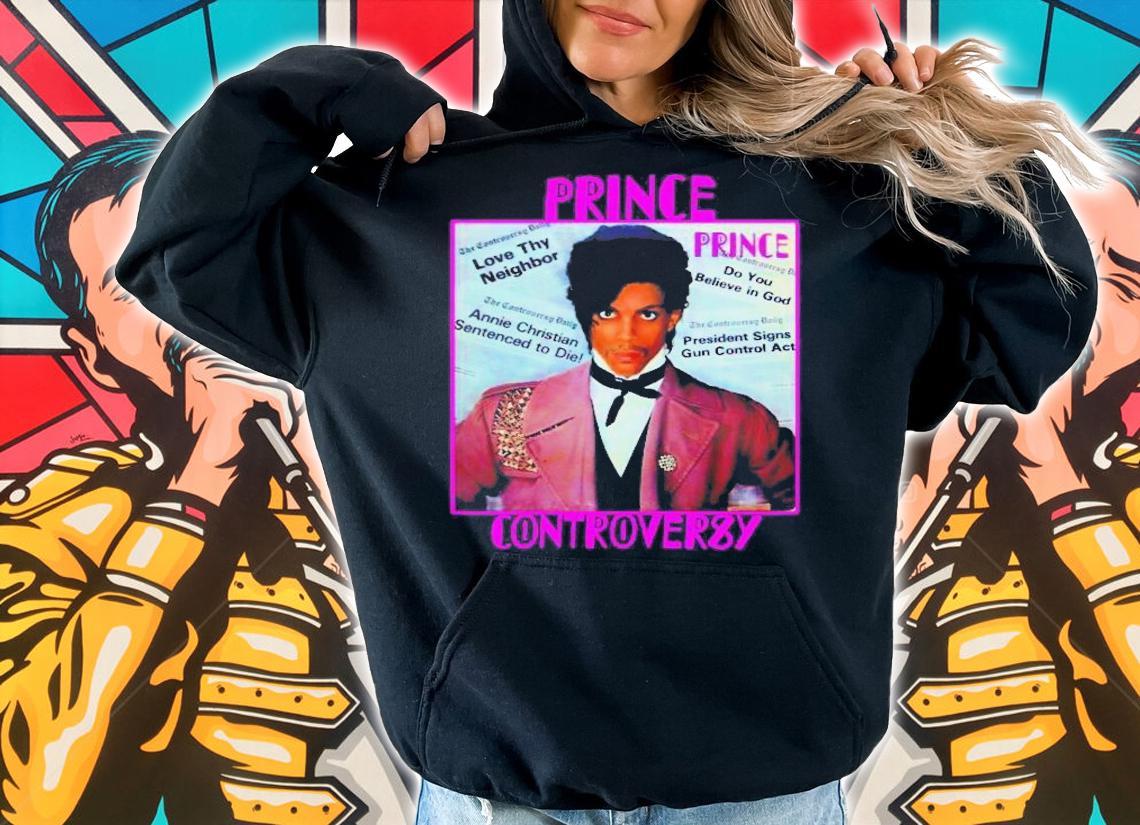 Prince Controversy Purple Rain Music Lover Gift Shirt t-shirt hoodie