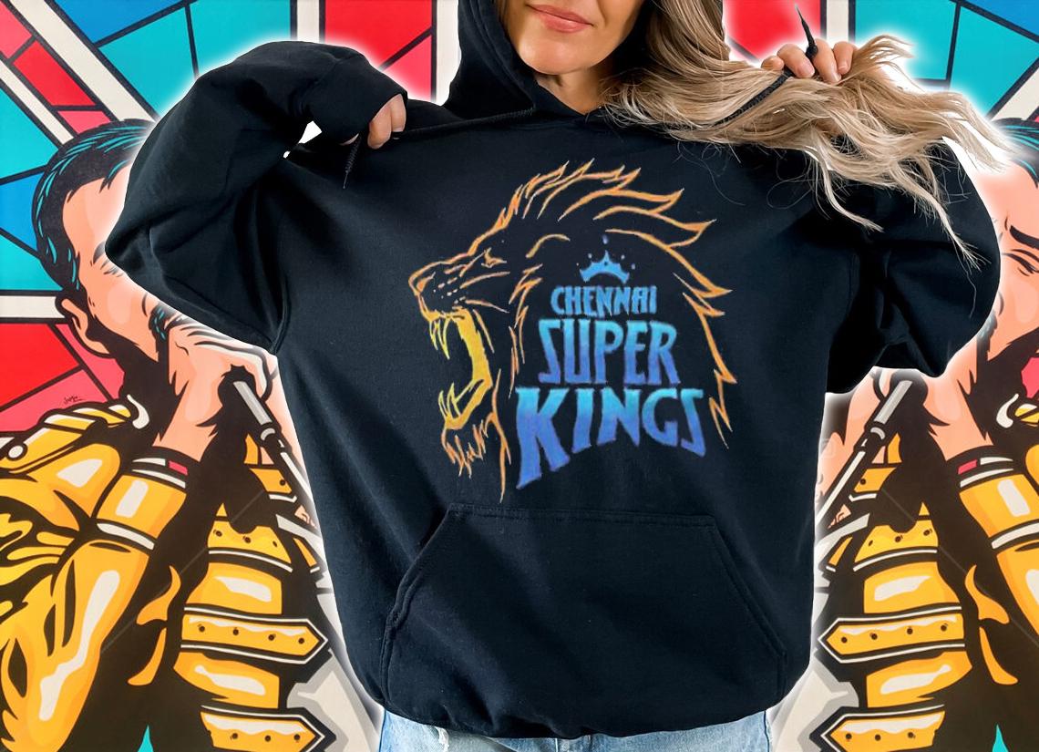 Cricket Chennai Super Kings team logo T-shirt t-shirt