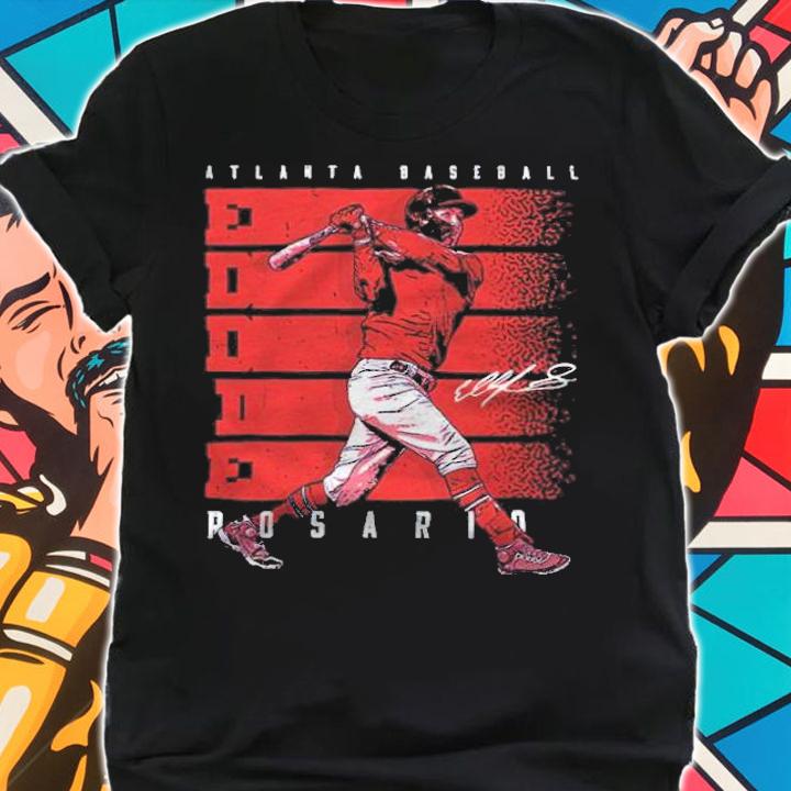 Eddie Rosario Atlanta Baseball signature T-shirt t-shirt shirt