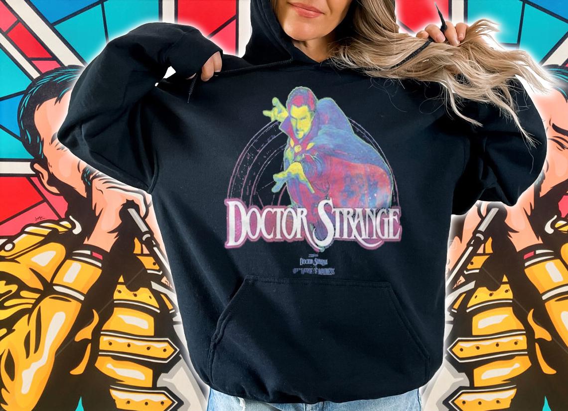 Marvel Dr. Strange neon Strange T-shirt t-shirt