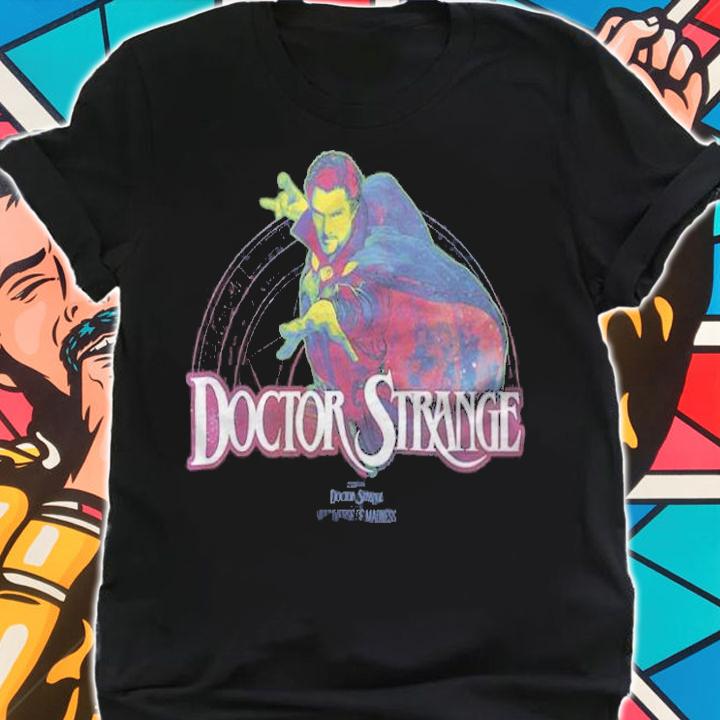 Marvel Dr. Strange neon Strange T-shirt t-shirt