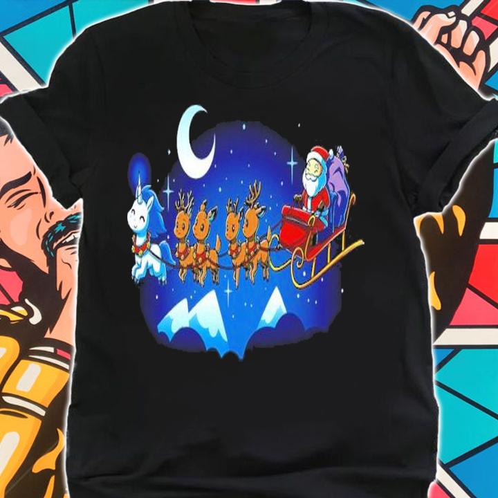 Santa's Favorite Unicorn Shirt t-shirt shirt