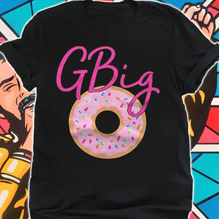 Sorority Gbig Donut Greek Reveal Initiation Shirt t-shirt