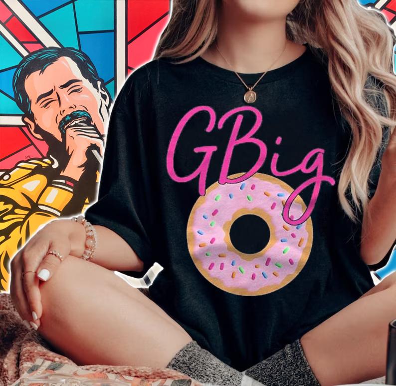 Sorority Gbig Donut Greek Reveal Initiation Shirt t-shirt