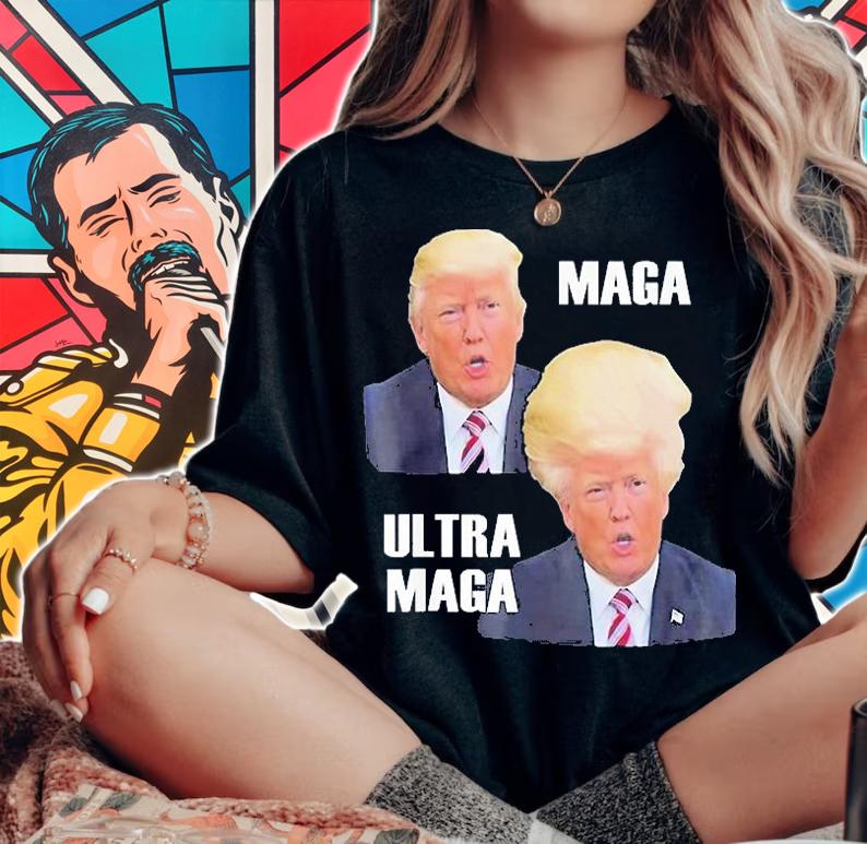 Trump Ultra Maga 2024 Supporter Hell Be Back T-Shirt t-shirt woman shirt