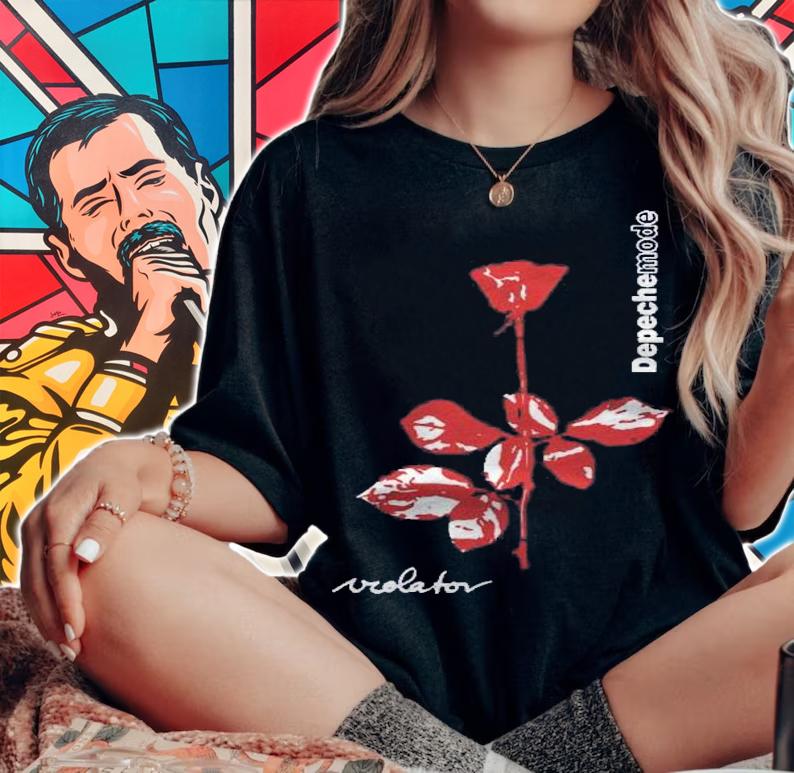 Depeche Mode Violator Album Gift Shirt t-shirt woman shirt