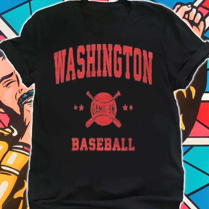 Washington Vintage Baseball Throwback Retro Design T-shirt t-shirt shirt