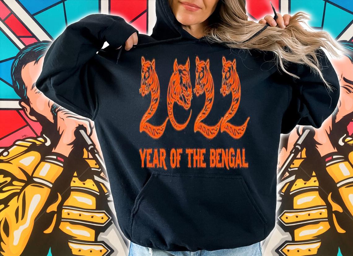 Cincinnati Bengals 2022 Year Of The Bengal Tiger Shirt hoodie